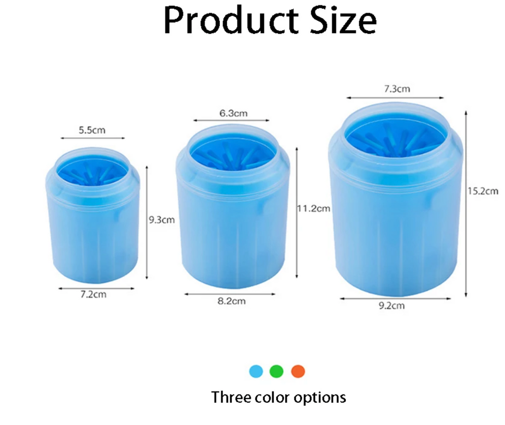 Pawden Paw Cleaner Cup - Mess-Free Silicone Dog Paw Washer