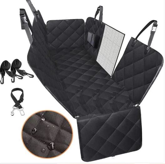 Pawden Adventure Car Seat Cover - Waterproof Dog Hammock for Back Seat