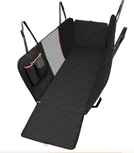 Pawden Adventure Car Seat Cover - Waterproof Dog Hammock for Back Seat